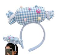 weiting Bandeaux Bonbons pour Fille | Bandana Coloré 3D pour Fête,Serre-Tête Confortable pour Halloween Anniversaire Amis - Fête Halloween Anniversaire Amis Mode