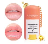 weiting Baume À Lèvres Nourrissant,46g Rouge À Lèvres Hydratant Incolore | Avec Brillance Labiale Nourrissante Et Chaîne De Perles - Pour l'Hiver le Froid le Maquillage la Maison le Voyage le Sommeil