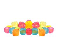 weiting Blocs De Glace Non Fondants,Moules Carrés - Faux Blocs De Glace Froids Sans Dilution | Pour Cocktail Café Whisky Bière Vodka Vin BBQ Pique-Niques Voyage Camping Bar