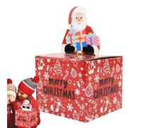 weiting Boîte À Argent De Noël - Distributeur avec 30 Sachets Transparents,Pochette À Tirer Pour Argent De Noël,Pour Les Le Papa Les Fêtes L'anniversaire La Carte La Petite-fille L'ami