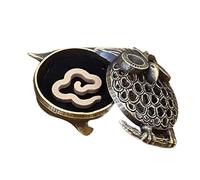 weiting Brûleur d'Encens, Porte-Encens à Cônes Vintage Hibou, Récupérateur de Cendres pour Cérémonie Maison Spa Extérieur Lieux Publics