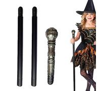 WEITING Canne Princesse Prop Stick, de Canne d'halloween - Festival King Cosplay Toy, Halloween Photo Prop Accessoire Décorations pour Adultes