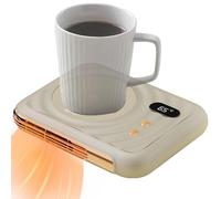 weiting Chauffe-Tasse À Café - sous-Verre Chauffant À Air 3 Températures - Chauffe-Boissons d'hiver - pour Bureau, Voiture, Voyage, Salon, Cuisine, Automne, Noël, Femmes,