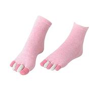 WEITING Chaussettes à bout amusantes,Chaussettes à bout pour femme en couleur bonbon, chaussettes d'équipage décontractées douces et amusantes pour femmes et filles