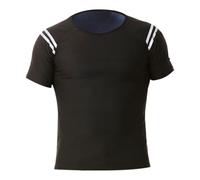 WEITING Chemise de Sauna pour Homme - T-Shirt Amincissant Gainant - Effet Gainant Ceinture Abdominale Homme pour Entraînement Cardio Fitness Intérieur Gym