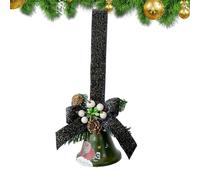 weiting Cloches Décoratives | Décoration de avec Pommes de Pin - Ornements Artisanaux de Grelots de | pour Mur Porte Couronnes Fenêtre Escalier Arbre Cheminée Porche Salon Mariage Jardin