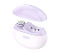 weiting Coupe-Ongles Électrique | Rechargeable USB avec Lumière LED et Polisseur | Coupeur De Précision Antidérapant | Pour Femmes Hommes Seniors Adultes