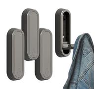 WEITING Crochets Muraux Pliants, Porte-Manteaux Mural Porte-Serviettes Accroche-Vêtements, Lot de 4 Porte-Serviettes Déco Moderne pour Chambre Couloir Entrée Cuisine Organisation Manteaux Porte-Clés