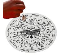 WEITING divination pour ravidoce pendule en bois | Fournitures sorcellerie d'autel Wiccan - Outils divinatoires pour pratiques spirituelles et occultes, Reiki Energy