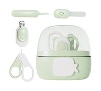 weiting Ensemble de coupe-ongles pour bébé, ensemble d'ongles pour bébé,Coupe-ongles de dessin animé, couvercle anti-poussière - Soins de toilettage, ensemble de ciseaux à ongles, soins de manucure,