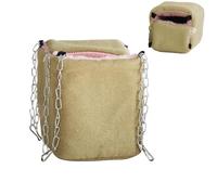 weiting Hamac pour Petits Animaux, hamac Sugar Glider - Nid d'écureuil pour lit de Furet - Hamac Chinchilla Sugar Glider Bed, lit Chinchilla balançoire Chaud pour Hamster, Accessoires de Cage pour