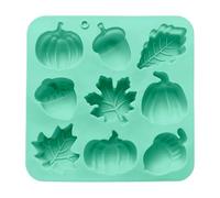 WEITING Moules En Silicone Pour Cuisson - 9 Cavités Moules À Gâteau Automne En Silicone - Fournitures Pour Fêtes D'automne Halloween Thanksgiving Décoration Maison Dessert Favors Gâteau