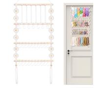 WEITING Organisateur De Bandanas Bébé | Rangement Mural pour Bandes Cheveux | Rangement Élégant pour Serre-Têtes sur Porte ou Mur (Chambre, Séjour, Dressing, Vanité)