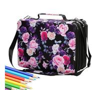WEITING Organisateur de boîtier de marqueurs, Grand boîtier de marqueurs - Trousse à Crayons Grand Sac de Rangement | Conteneur portatif d'organisateur de Fournitures Scolaires pour Stylo Gel, Crayon