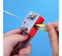 weiting Outil De Cerclage,Fournitures Manuelles Robustes | Outil De Cerclage D Emballage - Pour Emballage Conditionnement Cartons Faisceaux Liage Castration Ferraille Fil Tôle Acier Fer Bord