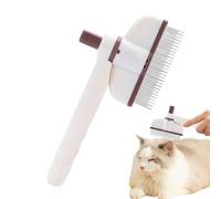 weiting Peigne Pour Chien - Brosse à Poils Rotative pour Animal,Accessoire Autonettoyant Eliminaire Poils Animaux