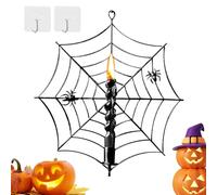 weiting Porte-Bougies, Support Bougies Toile d'Araignée, Support Gothique Festif pour Mur Entrée Chambre Fête Intérieur