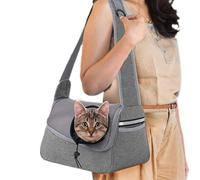 weiting Porte-Chien, Sac de Transport pour Animaux de Compagnie,Porte-Chats pour Animaux de Compagnie - Porte-Chien Respirant et réglable, Porte-Chiot avec Poche de Rangement, Porte-Animal de Voyage
