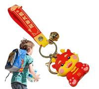 WEITING Porte-clés Dragon Chinois 2024,Porte-clés Dragon Chinois - Porte-clés Figurine de Statue de Dragon du Zodiaque | Pendentifs Hang Dragon, Pendentif du Nouvel an Dragon Chinois 2024, Mignon