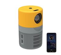 WEITING Projecteur intelligent - Vidéoprojecteur YT400 HD 1080P avec refroidissement à double ventilateur, projecteur LED pour vidéoprojection extérieure pour l', partout