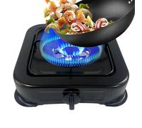 weiting Réchaud De Camping,Petit Réchaud Extérieur 1 Brûleur - Appareil de Cuisine Économe en Énergie pour Maison Jardin Voyage Camping-Car Tente,Barbecue Compact Usage Domestique et