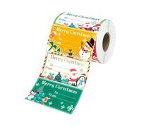 weiting Rouleau Autocollants Fêtes | Adhésifs Mignons et Drôles - Autocollants Pour Vœux De Noël,pour Sacs à, Cartes de Vœux, Artisanats, Étiquette Murale, Journal, Bouteille