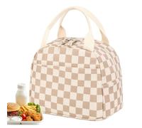 WEITING Sac À Déjeuner En Velours Côtelé - Sac Déjeuner en Cordon | Tote Isotherme Compartiment Fraîcheur Grande Capacité pour École Voyage Adultes Pique-nique Travail