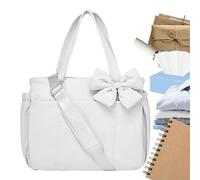 WEITING Sac à Épaule à Nœud - Sac Tote Souple Avec Nœuds | Pochettes Élégante Bandoulière Adjustable Pour Soirée Bureau Mariage Voyage École Fille