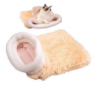WEITING Sac De Couchage pour Chat - Sac de Couchage pour Animaux Enveloppant Intégral Niche pour Chat - Zone De Câlins Chaude pour dans Voiture Maison Canapé Appartement Doudou