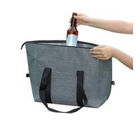 WEITING Sac Isotherme Cabas, Sac Alimentaire Isolé, Thermique Pliable Spacieux pour Pique-Nique Voyage Plage Courses Camping École Repas Randonnée Étudiants Travail Livraison
