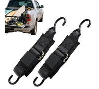 weiting Sangles d'Arrimage - Lot de 2 Ceintures d'Arrimage - Bandes De Raccord À Crochet en S 1.2m pour Moto Kayak Remorque Toit Camping Transport Voyage