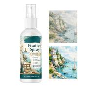 WEITING Spray Fixatif Retouchable Vernis Transparent Brillant Longue Durée