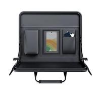 weiting Tablette Volant Voiture - Support PC Portable pour Volant Auto,Organisateur De Siège avec Angles Ajustables pour Repas Et Visionnage Vidéo Passagers Arrière