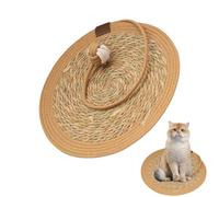 weiting Tapis à Griffoir pour Chat - Plateau De Griffoire | Protège Meubles avec Balle Jouet pour Jeu Coin Sol Intérieur Affûtage Griffes Chaton - Jeu Interactif pour Coin Sol Divertissement