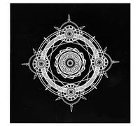 WEITING Tarot - Exquis Autel Cloth Célestial Tarot Deck Alter Cloth | 19.29x19.29in Place Divination Tarot Tissu Spirituel Tissu Sacré pour Jeux Société Activités