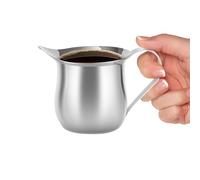 weiting Tasse à Mousseur à Lait | Pichet À Vapeur En Acier Inoxydable - Accessoire Café Pour Latte Art Maison Bar Restaurant Cuisine