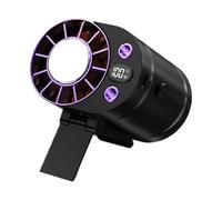 WEITING Ventilateur avec clip,Mini Rechargeable 100 Vitesses Fraîcheur | Petit ventilateur de ceinture clipable,Pour chambre, bureau, école, voyage, camping, plage, piscine, road trip
