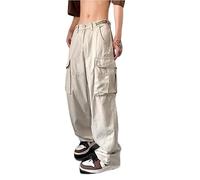 WEITING Vintage Baggy Cargo Pants Femmes Japon Style Harajuku Hippie Streetwear Pantalon Noir Femme Surdimensionné Mode Coréenne