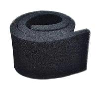 WEITINGKKK Aquarium Tapis médias de filtrage, Fil filtrant for Aquarium en Coton Noir, Plusieurs Tailles(15 Ppi,50x10x2cm)