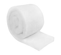 WEITINGKKK Aquarium Tapis médias de filtrage, Fil filtrant for Aquarium, éponge filtrante Blanche, 100 x 12 x 2 cm