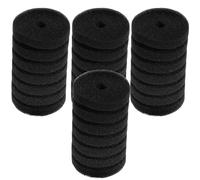 WEITINGKKK Aquarium Tapis médias de filtrage, Lot de 4 éponges filtrantes for Aquarium, Noires, 7,9 x 4,8 x 4,8 cm