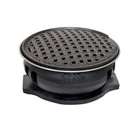 WEITINGKKK Barbecue Portable, Barbecue coréen au Charbon de Bois en Fonte for 5 à 10 Personnes, intérieur et extérieur, Multicolore(D)