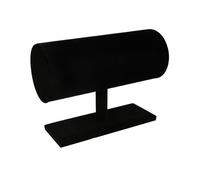 WEITINGKKK collier de bijoux, Présentoir à cheveux en velours for coiffure familiale, présentoir à colliers, accessoires, présentoir à bijoux, ornements(Black)