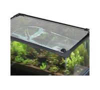 WEITINGKKK Filet maillé pour Poissons, Couvercle magnétique for Aquarium à Faire soi-même, Plusieurs Tailles(Set-200x60cm)