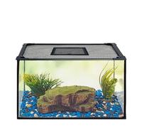 WEITINGKKK Filet maillé pour Poissons, Couvercle magnétique for Aquarium et Cache-Tortue en Maille à Monter soi-même, Plusieurs Tailles Disponibles(80x40cm)