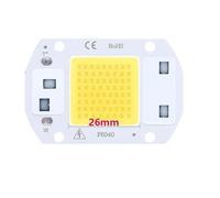 WEITINGKKK Lampe à puce LED, Projecteur LED COB AC 110 V/220 V 20 W/30 W/50 W sans pilote, multicolore, 1/3/5 pièces(Cold White 110v,20W 1pc)