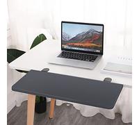 WEITINGKKK Plateau à Clavier sous Le Bureau, Rallonge de Bureau Ergonomique, Pliable et Facile à Installer(Black,65 * 24cm (25.5 * 9.4in))