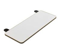 WEITINGKKK Plateau à Clavier sous Le Bureau, Support de tiroir, accoudoir, Support d'étagère coulissante, Support de Bras incliné for Or(White,65 * 24Cm)