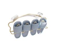 WEITINGKKK Rack à Chaussures Mural, Égouttoir à Pantoufles en métal, égouttoir à Chaussures, Toilettes, Salle de Bain, Rangement d'intérieur, Outils, étagère de Rangement for Chaussures(Gold)