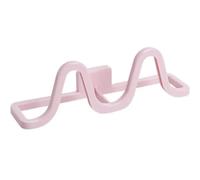 WEITINGKKK Rack à Chaussures Mural, Lot de 4 organiseurs de Chaussures for Salle de Bain et Maison, Gain de Place, cintres for Pantoufles(Pink)